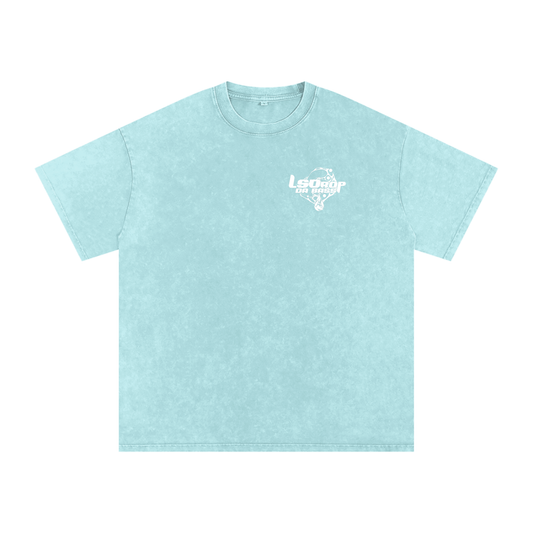 Acid Wash Oversize T-Shirt - 250 GSM